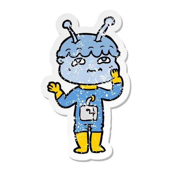 bir sürpriz çizgi film uzaylı sıkıntılı etiket