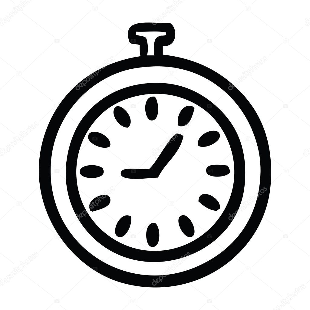 Dibujo De Un Reloj Caricatura Imagenes Caricatura Animado Reloj