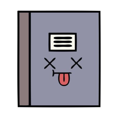 sevimli çizgi defter