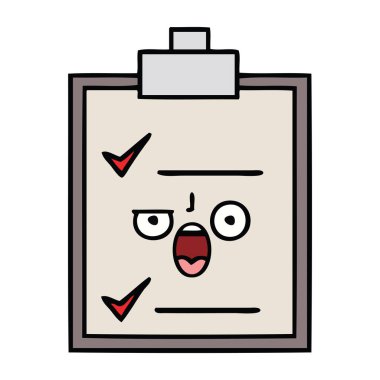 sevimli çizgi kontrol listesi