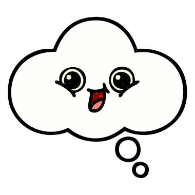 kabarcık çizgi roman tarzı çizgi film düşündüm