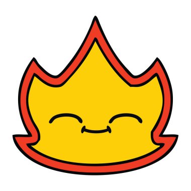 sevimli çizgi yangın