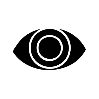 düz sembolü göz