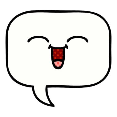 çizgi roman tarzı karikatür konuşma balonu