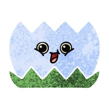 Retro illüstrasyon stil karikatür su lilly 