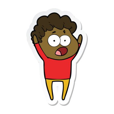 etiket sürpriz nefes nefese bir çizgi film adamın