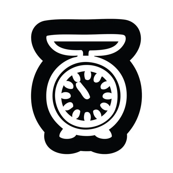 Weighing Scales Icon Symbol — Stock Vector