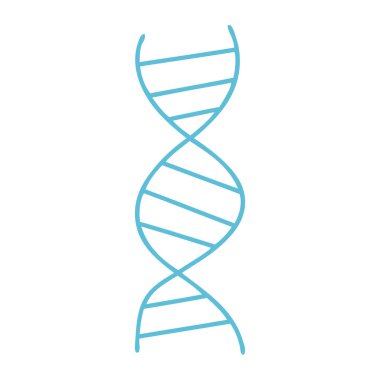 düz renk retro karikatür Dna dizisi
