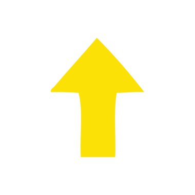 yönlü oku düz renk retro karikatür