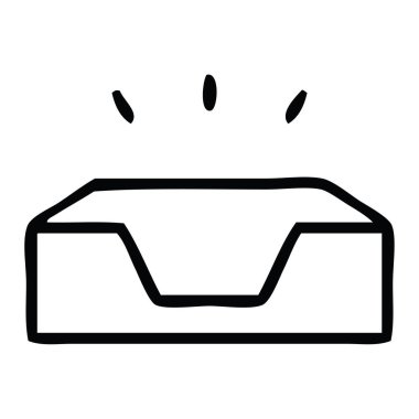 çizgi çizme çizgi film boş tepsi