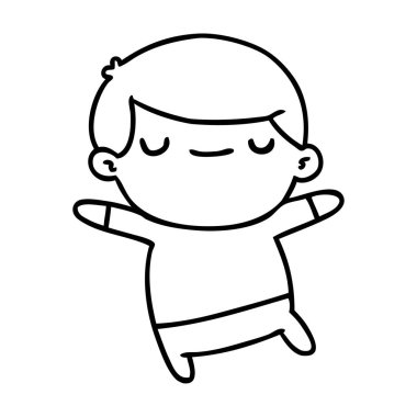 kawaii hoş çocuk çizgi çizme çizimi