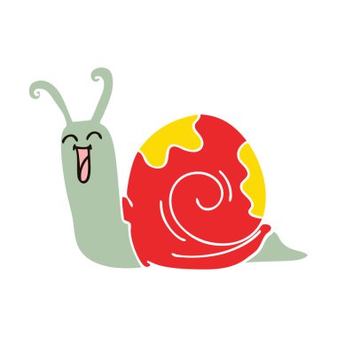 ilginç el çizilmiş karikatür kelebek