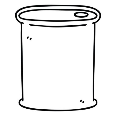 ilginç çizim karikatür varil