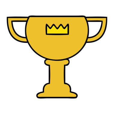 sevimli çizgi gold Kupası