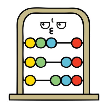 sevimli çizgi abacus