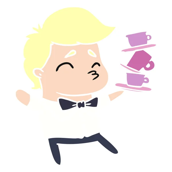 Free Vector Waiterストックベクター ロイヤリティフリーfree Vector Waiterイラスト ページ 2 Depositphotos