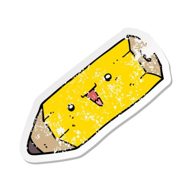 sevimli çizgi kalem sıkıntılı etiket