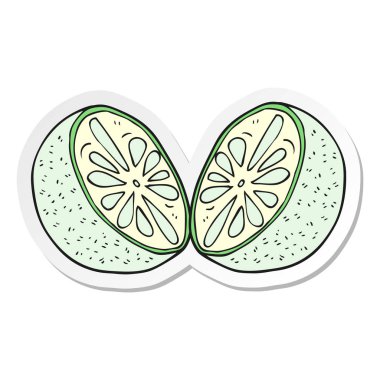 etiket bir çizgi film yarım kavun