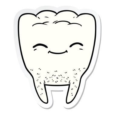 bir çizgi film diş çıkartma