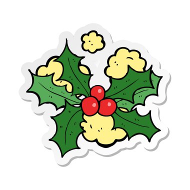 bir çizgi film holly etiket