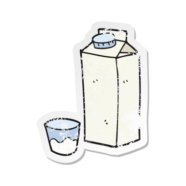 çizgi film eklemekistemeyiz Retro sıkıntılı etiket