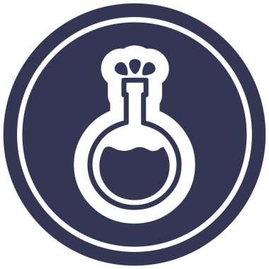 Bilim deneme dairesel simgesi