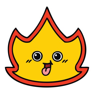 sevimli çizgi yangın