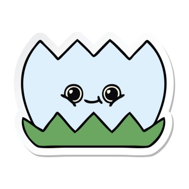 sevimli çizgi su lilly etiket 