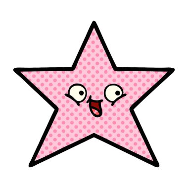 çizgi roman tarzı çizgi film yıldız balık