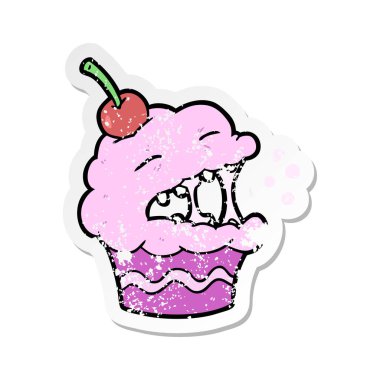 çizgi film çörek sıkıntılı etiket