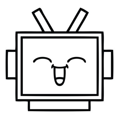 çizgi çizme çizgi film robot baş