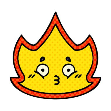 çizgi roman tarzı çizgi film ateş