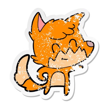 bir çizgi film dostu Fox sıkıntılı etiket