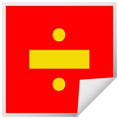 etiket çizgi film bölme simgesinden peeling Meydanı