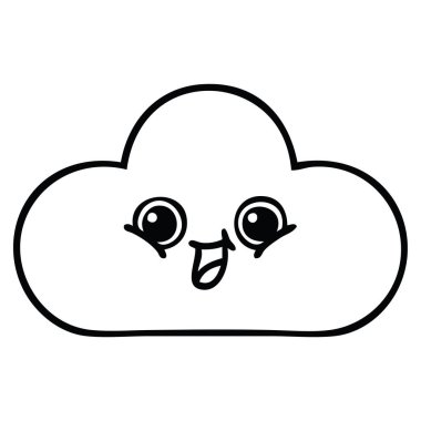 çizim karikatür bulut