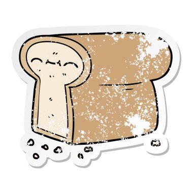 bir çizgi film somun ekmek sıkıntılı etiket