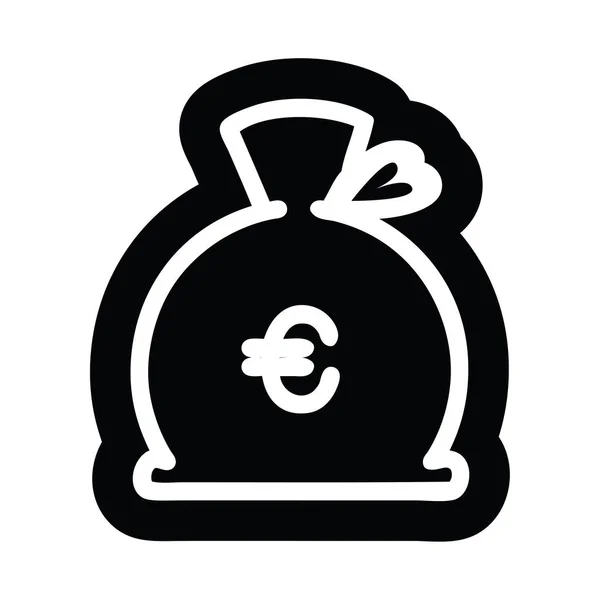 Money sack icon — Stock Vector