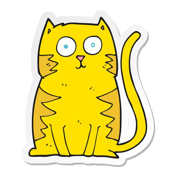 Мультипликационный кот — стоковый вектор