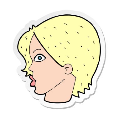 bir çizgi film doodle etiket