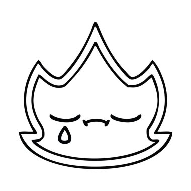 çizim karikatür yangın