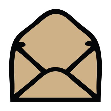 sevimli çizgi kağıt zarf