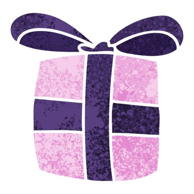 ilginç retro illüstrasyon stil çizgi film mevcut