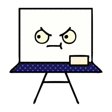 çizgi roman tarzı çizgi film beyaz tahta