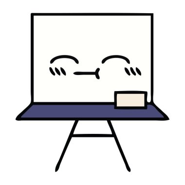 sevimli çizgi beyaz tahta