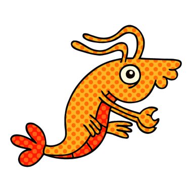 ilginç çizgi roman tarzı çizgi film kerevit