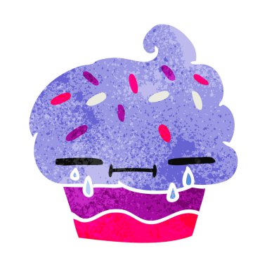 Ağlayan Kek, Retro çizgi film