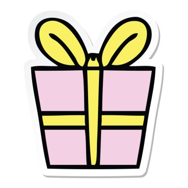 ilginç bir el etiket çizgi film mevcut çizilmiş