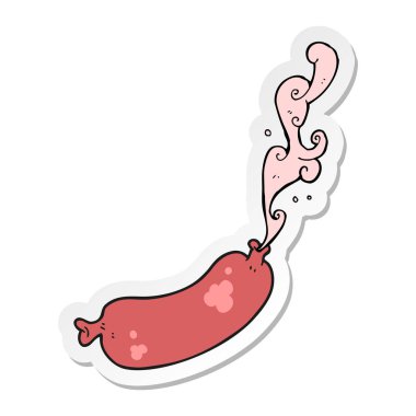 etiket sosis oyuncak bir karikatür