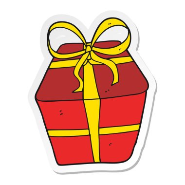 etiket bir karikatür mevcut sarılmış