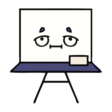 sevimli çizgi beyaz tahta